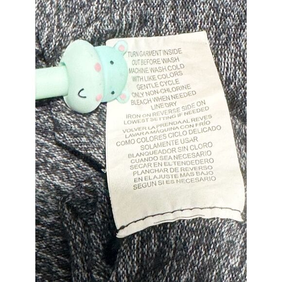 Jolt Women's Cold Shoulder Long Sleeve Ruffle Tops‎ Heather Grey Size Medium - Picture 8 of 10